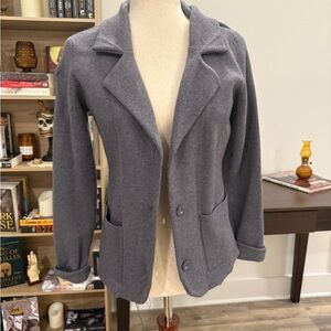 ADRIENNE VITTADINI | Women's Gray Blazer Small